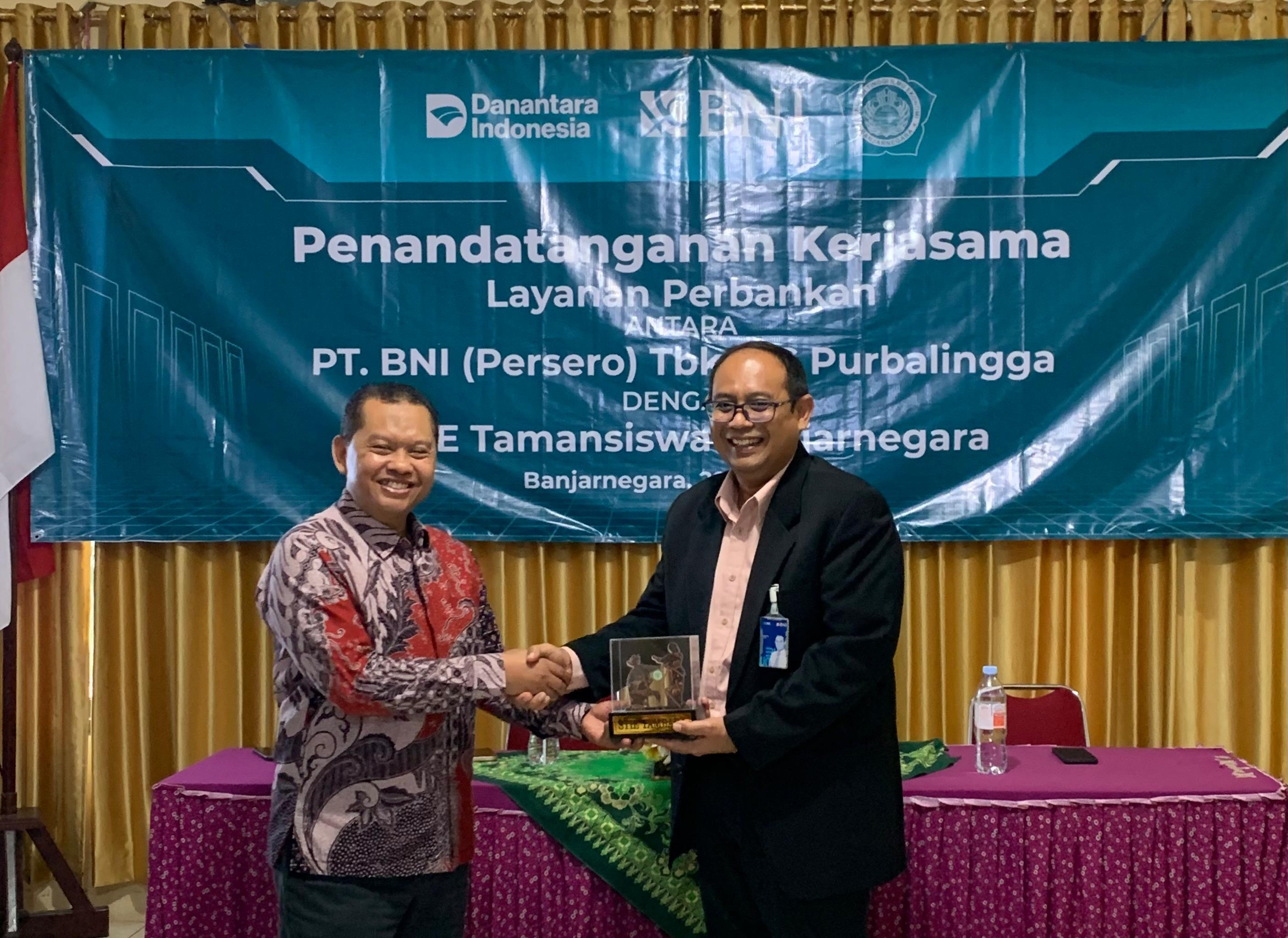 STIE Tamansiswa Banjarnegara Jalin Kerja Sama Dengan BNI KC Purbalingga