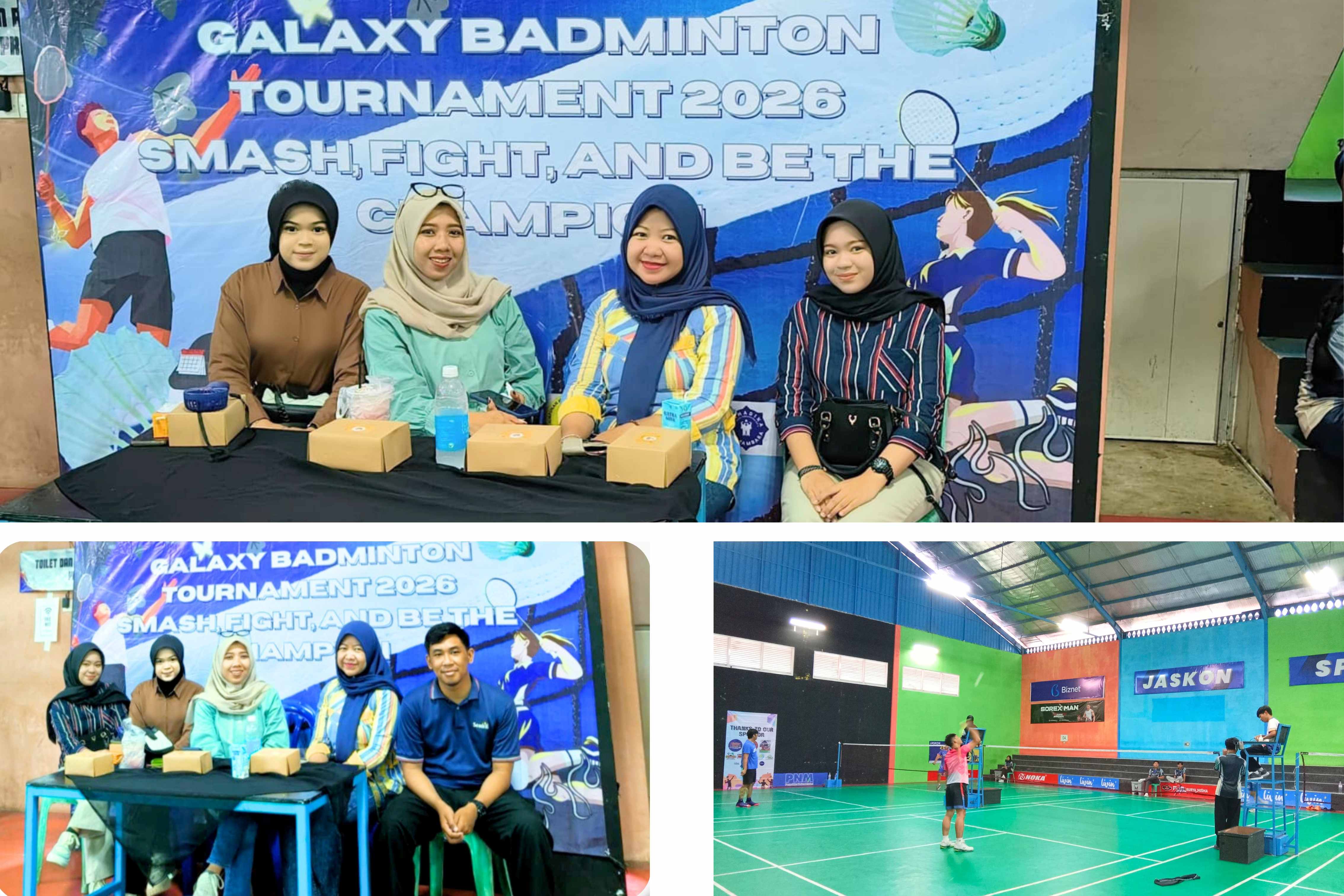UKM Badminton STIE Tamansiswa Banjarnegara Galaxy Badminton Tambara Sukses Menggelar Tournament