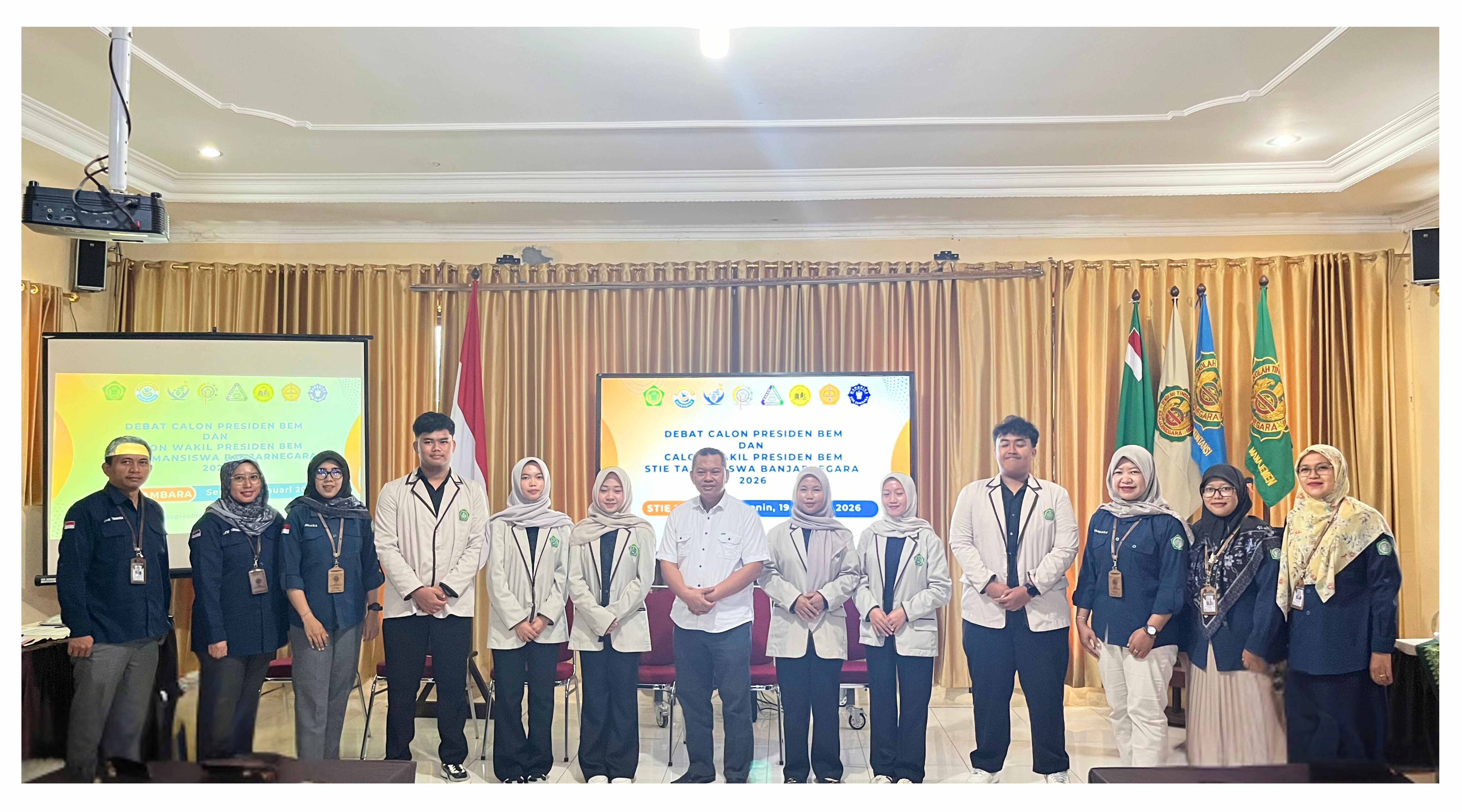 Debat Calon Presiden Dan Calon Wakil Presiden BEM STIE Tamansiswa Banjarnegara