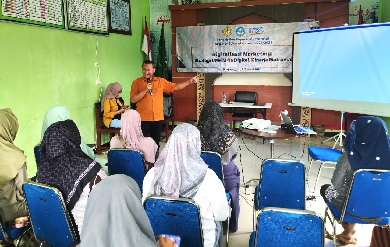 Pendampingan UMKM STIE Tambara Bersama KUA Kecamatan Rakit Dan UNSOED