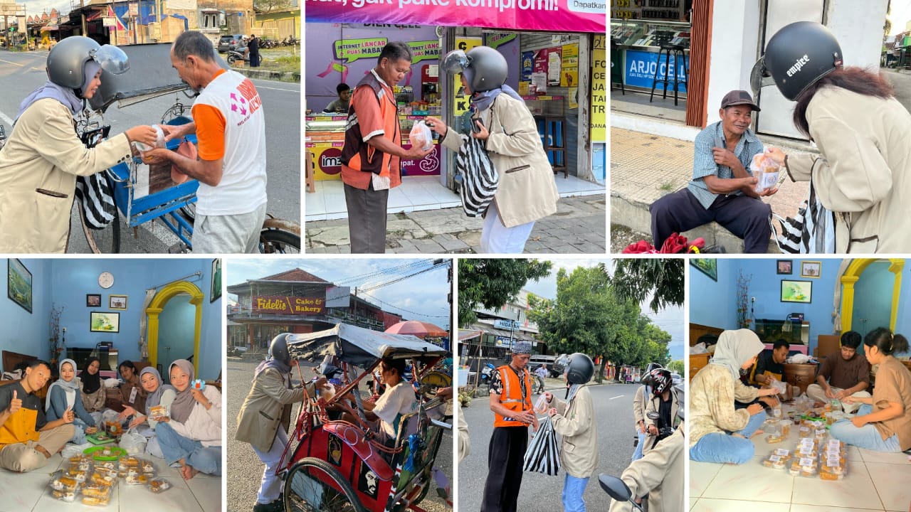 DPM TAMBARA Bagikan Takjil Untuk Warga Kurang Mampu Di Banjarnegara