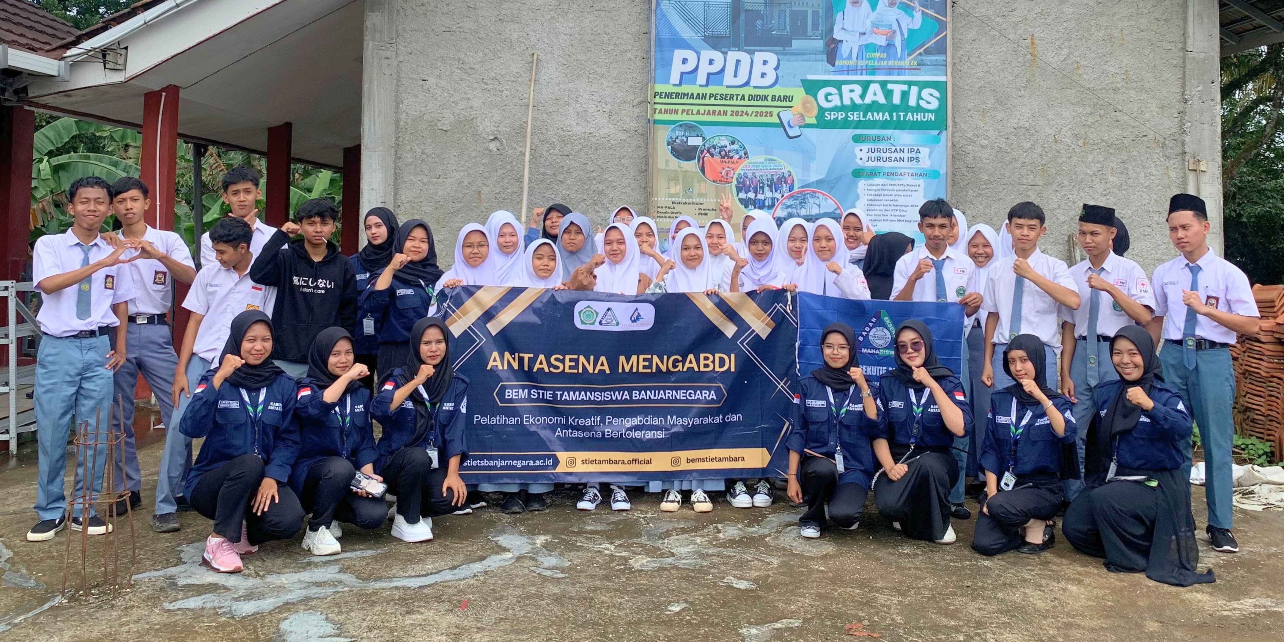 BEM STIE Tambara Menyelenggarakan Sosialisasi  Di MA Guppi Rakit